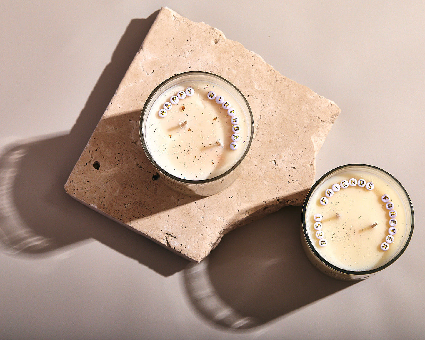 Custom Message Candles