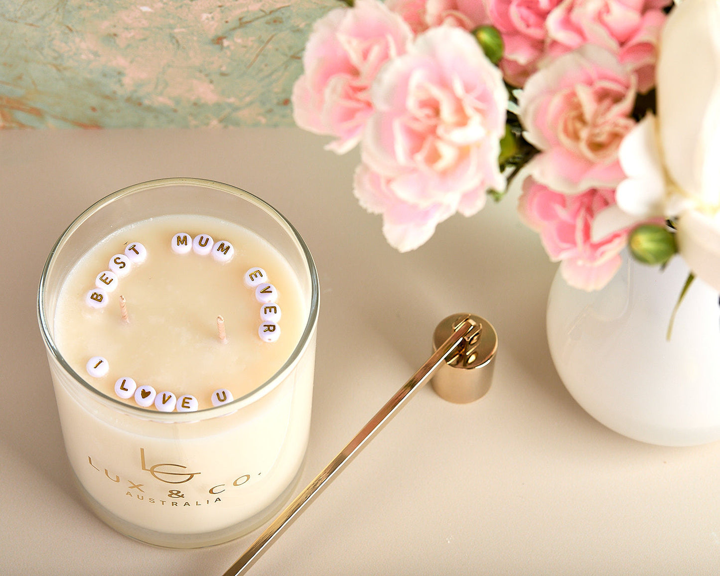 Custom Message Candles