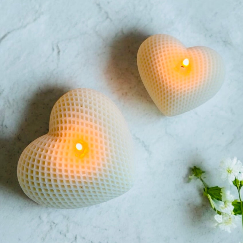 Love Heart Candle